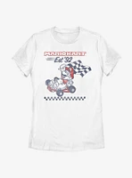 Nintendo Super Mario Retro Racing Womens T-Shirt