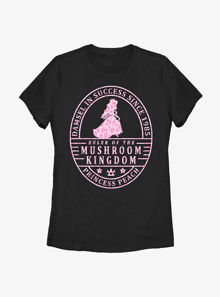 Nintendo Super Mario Successful Peach Womens T-Shirt