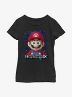 Nintendo Super Mario Star Youth Girls T-Shirt