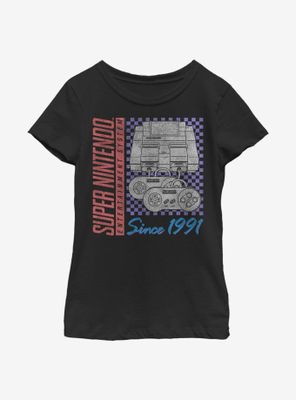 Nintendo Nineties Gamer Youth Girls T-Shirt
