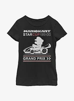 Nintendo Super Mario Star Cup Youth Girls T-Shirt