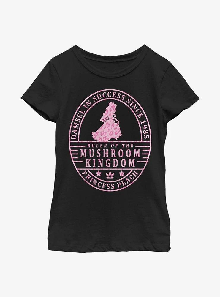 Nintendo Super Mario Successful Peach Youth Girls T-Shirt
