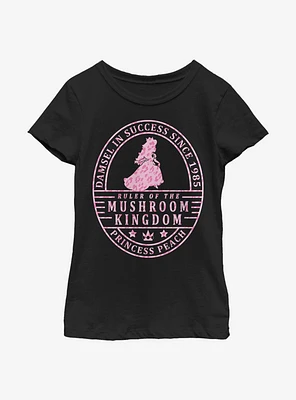 Nintendo Super Mario Successful Peach Youth Girls T-Shirt