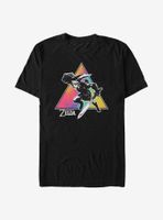 Nintendo The Legend Of Zelda Tie Dye Link Silhouette T-Shirt