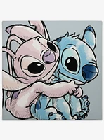 Disney Lilo & Stitch And Angel Canvas Wall Décor