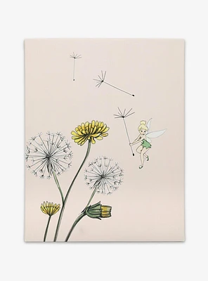 Disney Tinker Bell Flowers Canvas Wall Décor