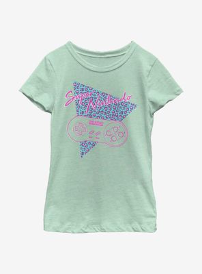 Nintendo Cheetah SNES Youth Girls T-Shirt