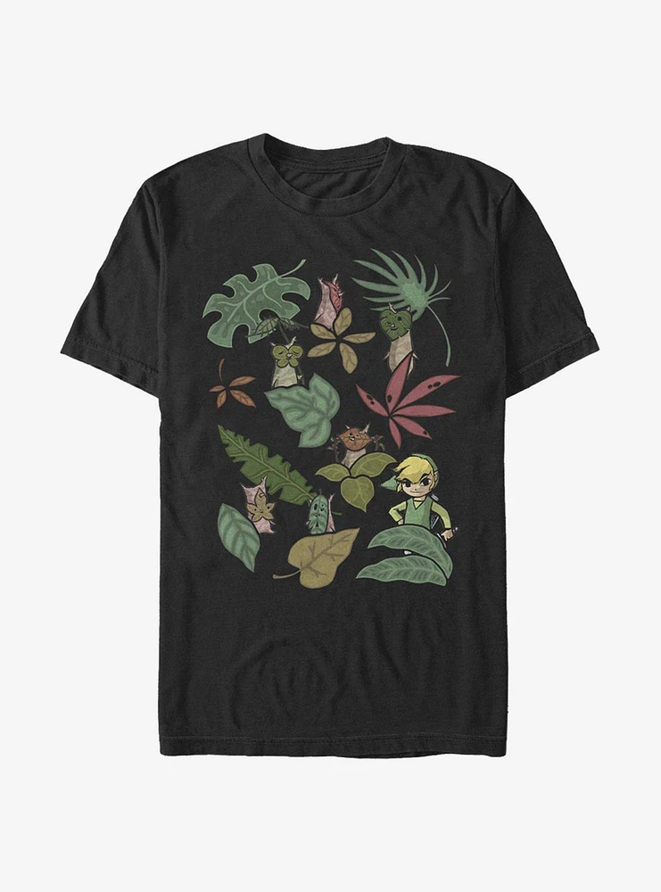 Nintendo The Legend Of Zelda Leafy Link T-Shirt