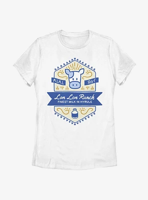 Nintendo The Legend Of Zelda Lon Ranch Womens T-Shirt