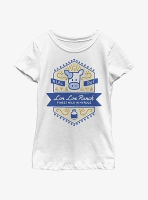 Nintendo The Legend Of Zelda Lon Ranch Youth Girls T-Shirt