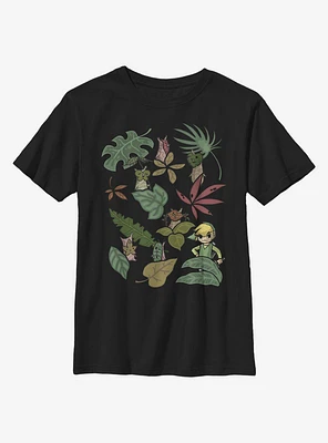 Nintendo The Legend Of Zelda Leafy Link Youth T-Shirt