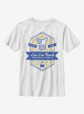 Nintendo The Legend Of Zelda Lon Ranch Youth T-Shirt