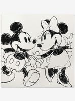 Disney Mickey And Minnie 24" x 24" Canvas Wall Décor