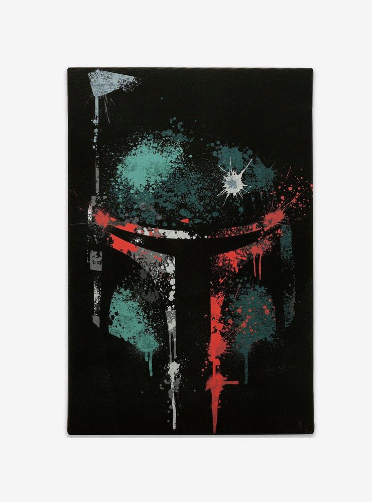 Star Wars Boba Fett Canvas Wall Décor