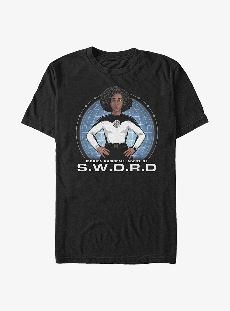 Extra Soft Marvel WandaVision S.W.O.R.D Hero T-Shirt