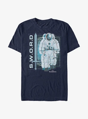 Extra Soft Marvel WandaVision S.W.O.R.D Suit T-Shirt