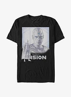 Extra Soft Marvel WandaVision Vision Sentient Weapon T-Shirt