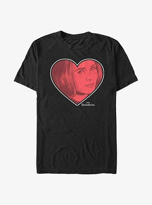Extra Soft Marvel WandaVision Wanda Love T-Shirt