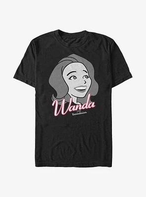 Extra Soft Marvel WandaVision Wanda Smiles T-Shirt