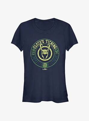 Marvel Loki Clock's Ticking Girls T-Shirt