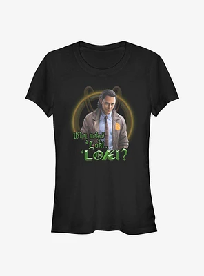 Marvel Loki Makes Girls T-Shirt