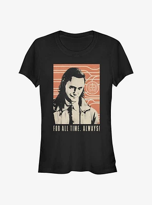 Marvel Loki Time Always Girls T-Shirt