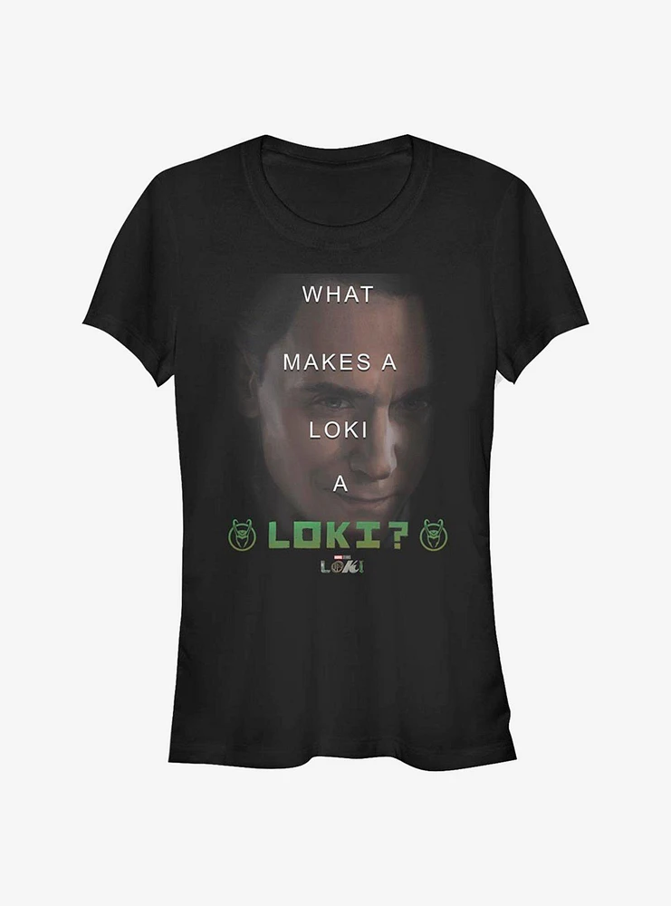 Marvel Loki What Makes A Girls T-Shirt