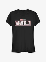 Marvel What If...? Logo Girls T-Shirt