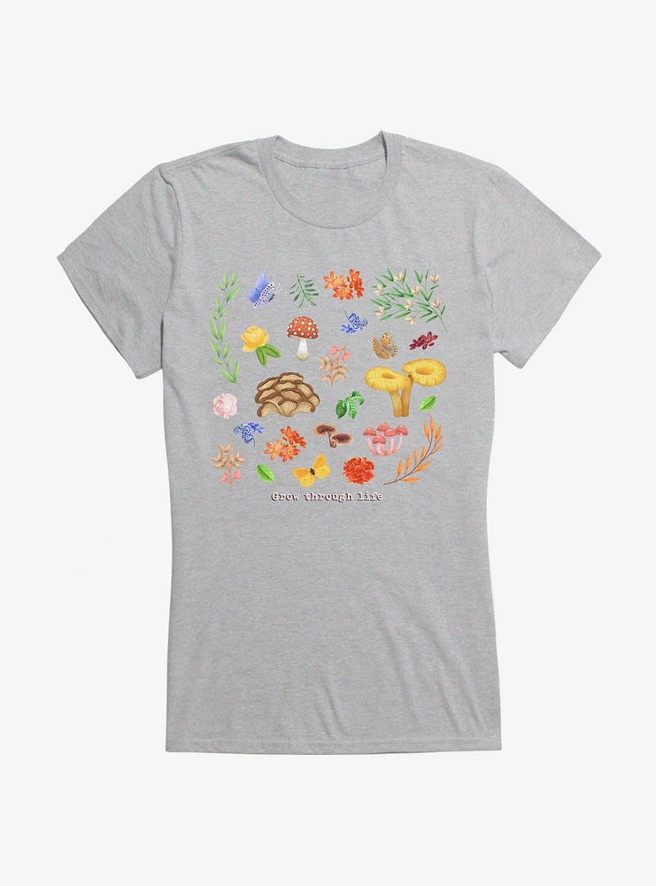 Mushroom Grow Life Girls T-Shirt