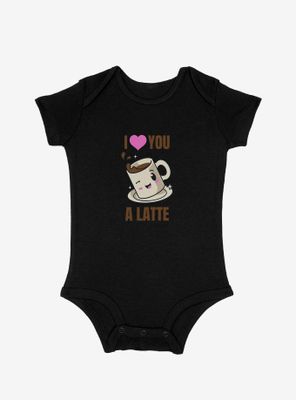 Mommy & Me I Love You A Latte Infant Bodysuit