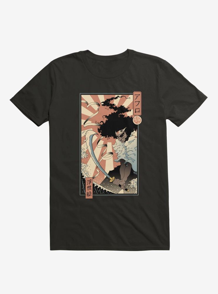 Boxlunch Afro Ukiyo-E T-Shirt