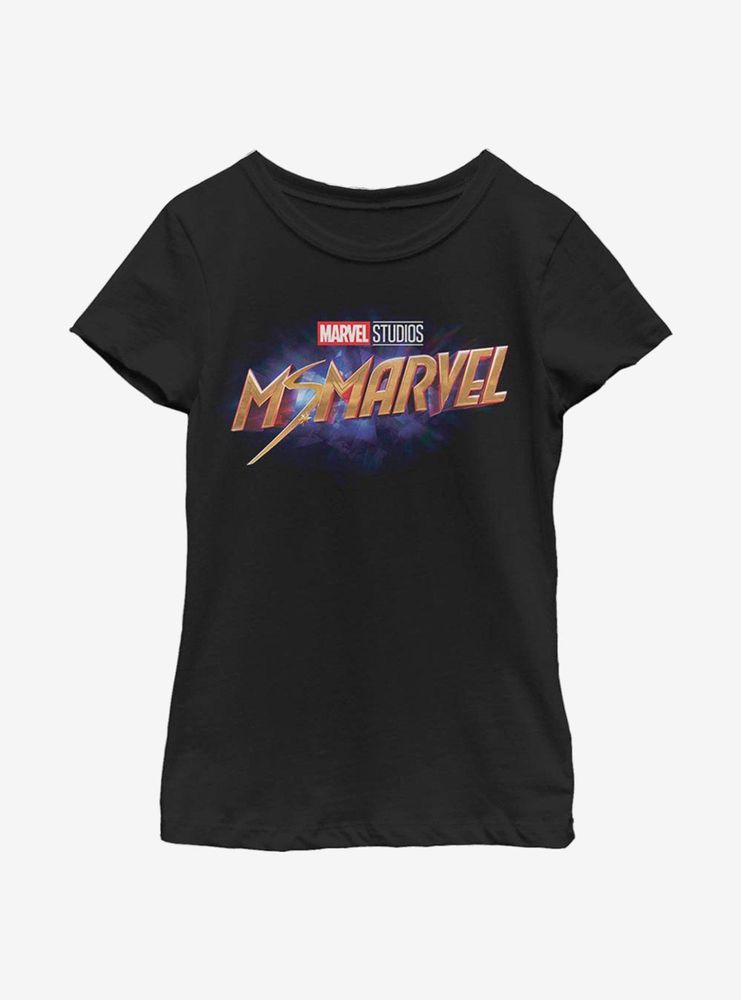 Marvel Ms. Logo Youth Girls T-Shirt