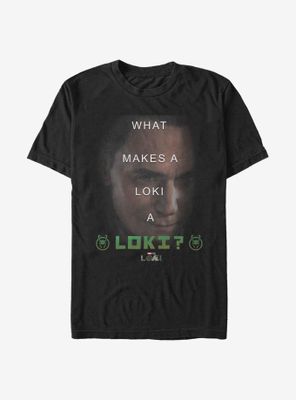 Marvel Loki What Makes A T-Shirt