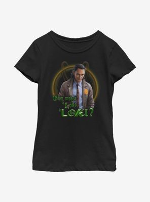 Marvel Loki What Makes Youth Girls T-Shirt