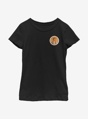 Marvel Loki Time Variance Authority Badge Youth Girls T-Shirt