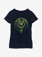 Marvel Loki Ticktock Youth Girls T-Shirt