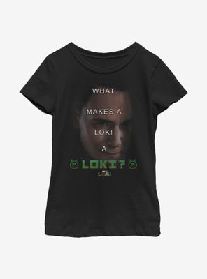 Marvel Loki What Makes A Youth Girls T-Shirt