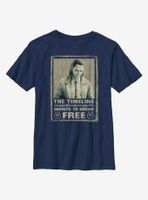 Marvel Loki Break Free Youth T-Shirt