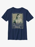 Marvel Loki Break Free Youth T-Shirt