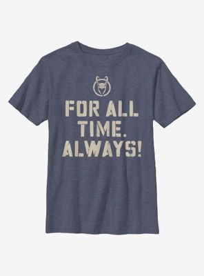 Marvel Loki For All Time Always Youth T-Shirt