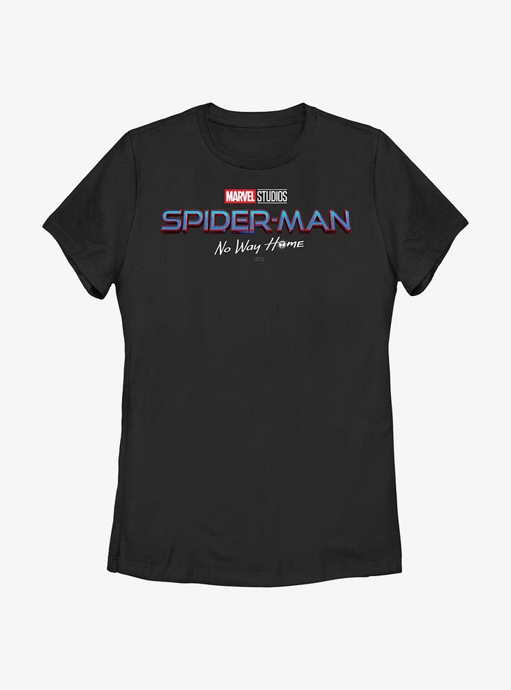 Marvel Spider-Man: No Way Home Logo Womens T-Shirt