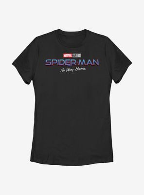 Marvel Spider-Man: No Way Home Logo Womens T-Shirt