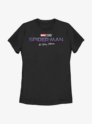 Marvel Spider-Man: No Way Home Logo Womens T-Shirt
