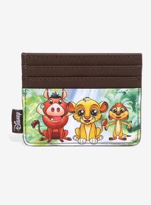 Loungefly Disney The Lion King Chibi Simba & Friends Cardholder - BoxLunch Exclusive