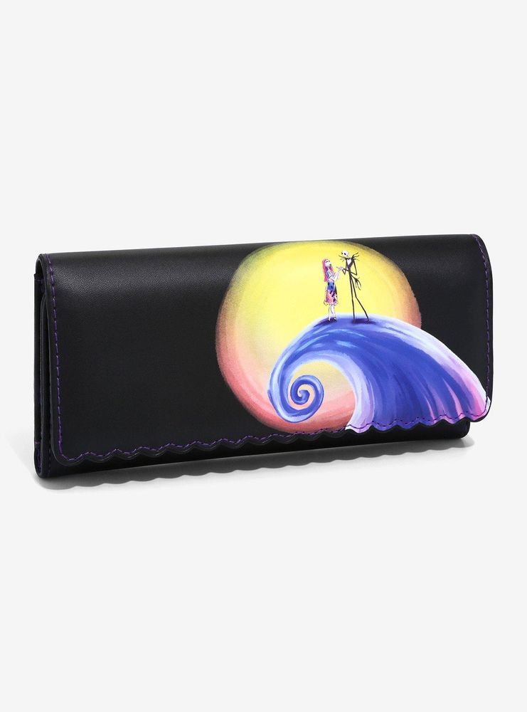 Loungefly Disney The Nightmare Before Christmas Spiral Hill Wallet - BoxLunch Exclusive