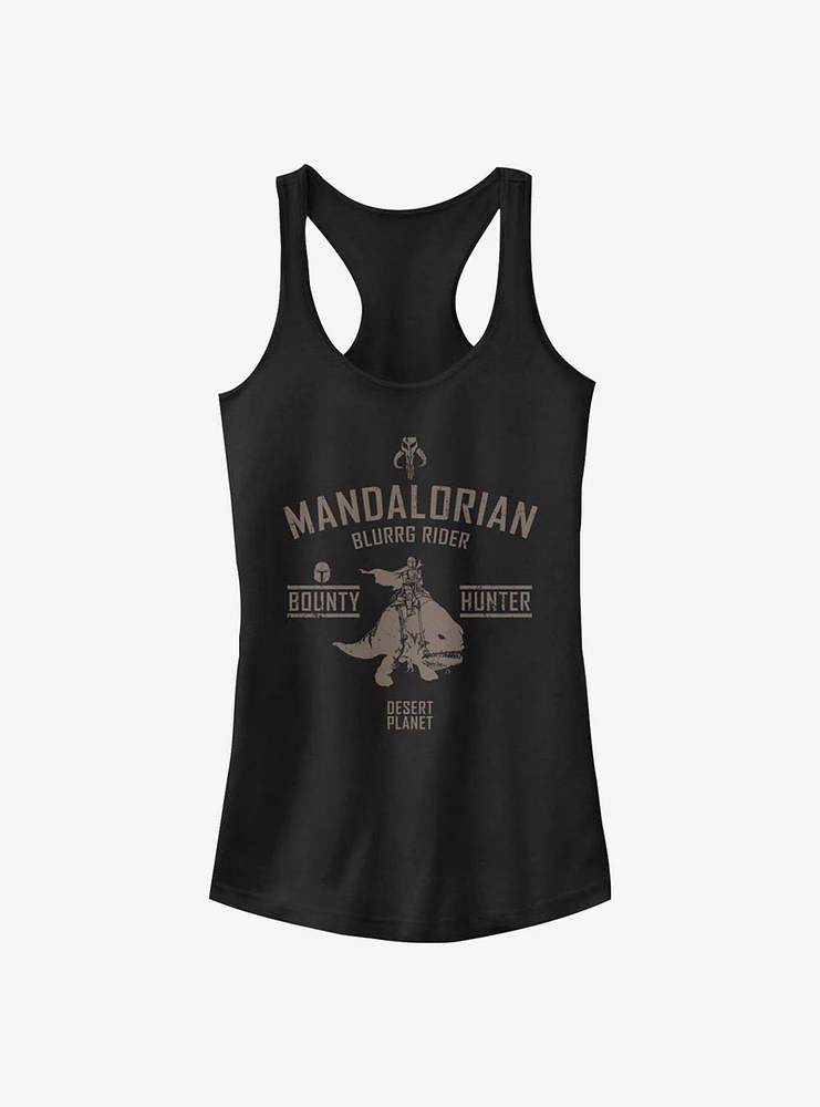 Star Wars The Mandalorian Blurrg Rider Girls Tank