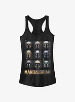 Star Wars The Mandalorian Mando Helmet Boxup Girls Tank