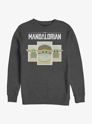 Star Wars The Mandalorian Child Boxes Crew Sweatshirt