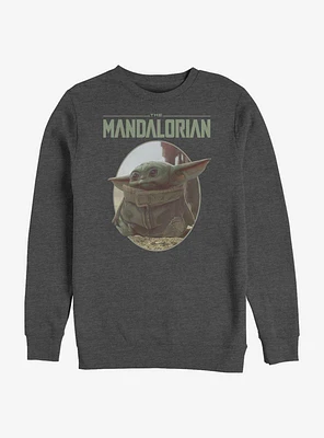 Star Wars The Mandalorian Child Look Crew Sweatshirt