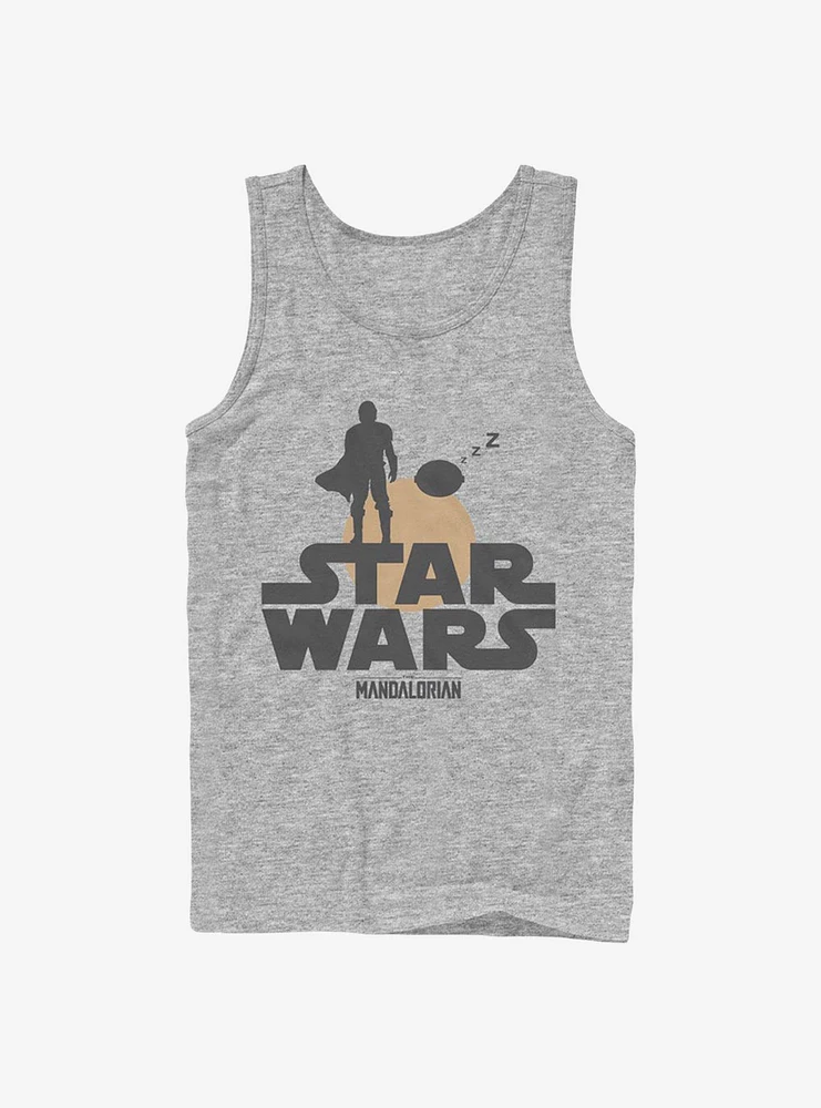 Star Wars The Mandalorian Sunset Duo Tank Top